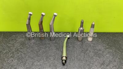 Job Lot Including 3 x KaVo 637B Handpieces, 1 x KaVo 181M Handpiece Motor, 1 x KaVo 454 Coupling and 1 x Castellini Clean Air 2000 Handpiece *SN 95CX1502J / NA / 15-1016826 / 06-1015113 / 05-1014846 / 06-1014940*