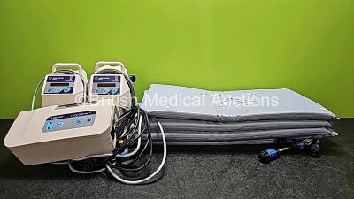 Job Lot Including 2 x Inditherm Medical CosyTherm Model CCU1 Mattress Pumps, 1 x Inditherm Medical CosyTherm NT Model CCU200 Mattress Pump and 4 x Mattresses *SN 12/10560 / 08/3522 / 08/3992*