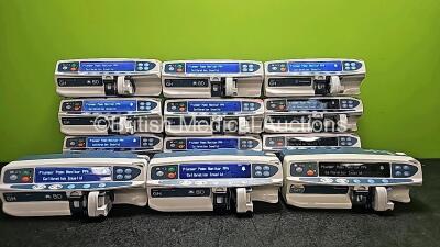 Job Lot Including 8 X BD Alaris Guardrails Plus GH Syringe Pumps (All Power Up), 3 x Carefusion Alaris Guardrails Plus GH Syringe Pumps (All Power Up)and 1 x CareFusion Alaris Plus GH Syringe Pump (Powers Up) *SN 272003033 / 272006545 / 272003496 / 272006