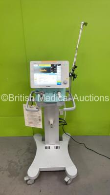 Aeonmed VG70 Ventilator *Mfd - 2020* Running Hours 222 on Stand with Hoses (Powers Up)