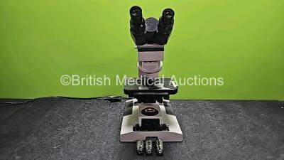 Reichert Microstar IV Benchtop Microscope with 3 x Optics 4/0.10, 10/0.25 and Unknown - See Photo (Powers Up)