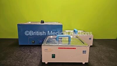 Job Lot Including 1 x Mobilis Rolyan Water Bath NE1-5P/EU, 1 x Homecraft Rolyan Unstirred Bath NE1-5P and 1 x Promedics Water Bath (All Power Up) *SN 45124 / 88594 / 82489*