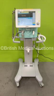 Aeonmed VG70 Ventilator *Mfd - 2020* Running Hours 0h 36 Mins on Stand with Hoses (Powers Up)