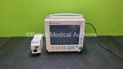 Datex-Ohmeda S/5 Compact Anaesthesia Type F-CM1 01 Monitor (Powers Up) with 1 x E-CAi0V Gas Module with Spirometry Options (Damage to casing and Water Trap Clip Broken - See Photos