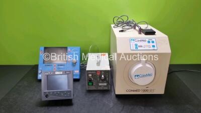 Mixed Lot Including 1 x Neoprobe GDS Gamma Detection System, 1 x Aspect Medical BIS Monitor, Karl Storz Endoskope Model 490bv Cold Light Fountain Light Source and 1 x Conmed 1000 SES Smoke Evacuation System