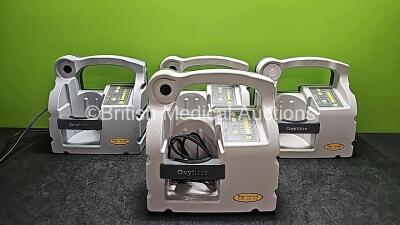 4 x Oxyliter High Vacuum Portable Suction Pump Units (All Power Up)