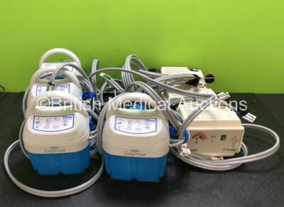 Job Lot Including 4 x Gaymar T/Pump Professional Heat Therapy Pumps with Hoses and 3 x Gaymar T/Pump Pumps with Hoses