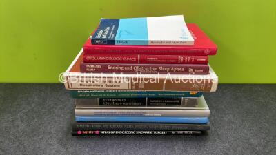 12 x Various Medical Books