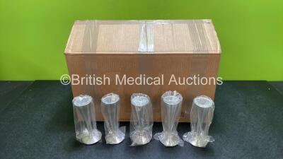 Approximately 99 Aluminium Foetal Heart Stethoscopes (Like New)