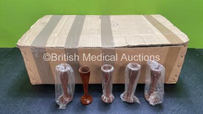 Approximately 170 Wooden Foetal Heart Stethoscopes (Like New)