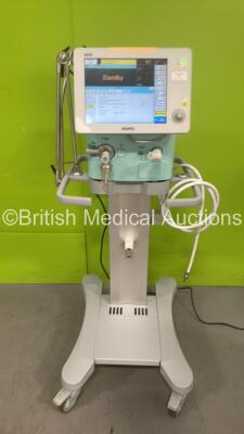 Aeonmed VG70 Ventilator *Mfd - 2020* Running Hours 0h 31Mins on Stand with Hoses (Powers Up)