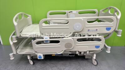 2 x Hill-Rom Electric Hospital Beds with Controllers (Both Power Up)