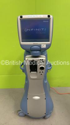 Alcon Infiniti with Ozil Aqualase Vision System/Phacoemulsifier Ref 210-0000-503 Software Release 02.06 with Footswitch (Powers Up) *0702402501X*