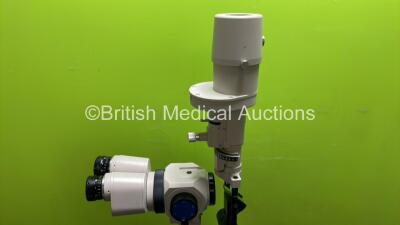 Unknown Manufacturer Slit Lamp with Binoculars and 2 x 10x Eyepieces - 5