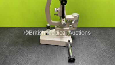 Unknown Manufacturer Slit Lamp with Binoculars and 2 x 10x Eyepieces - 6