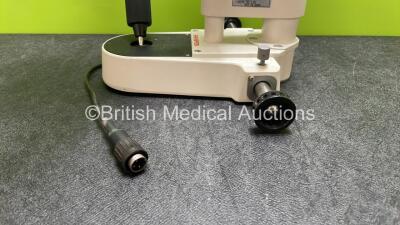 Shin-Nippon Ohira SL-203 Slit Lamp with Binoculars, Face Shield and 2 x 10x Eyepieces - 6