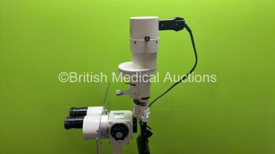 Shin-Nippon Ohira SL-203 Slit Lamp with Binoculars, Face Shield and 2 x 10x Eyepieces - 8