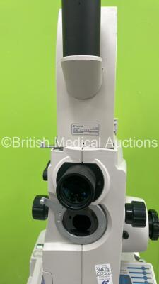 TopCon TRC 50DX Retinal Camera on Motorized Table (Powers Up with Damage-See Photos) - 4