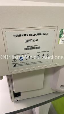 Zeiss Humphrey 720i Field Analyzer with Printer and Finger Trigger (HDD REMOVED) *S/N 720i-40790* ***IR178*** - 7