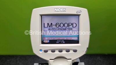 Nidek LM-600PD Auto Lensmeter Software Version 1.08 *Mfd 2013* (Powers Up) in Box - 2