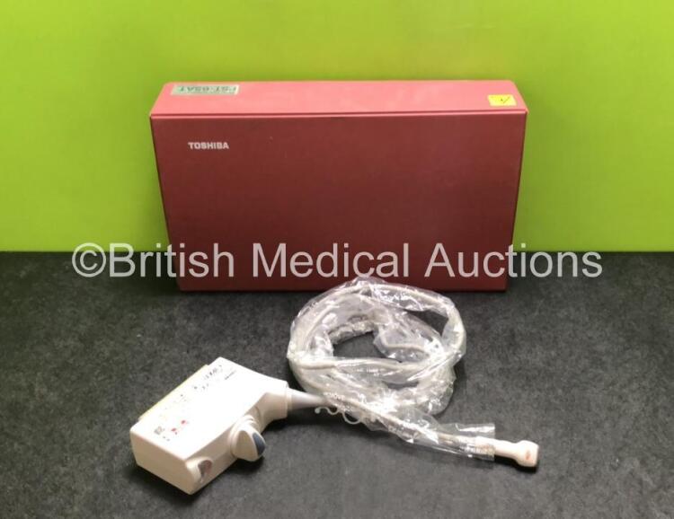 Toshiba PST-65AT Ultrasound Transducer / Probe in Box *Mfd 2009* (Untested) *SN 99A09Z3402*