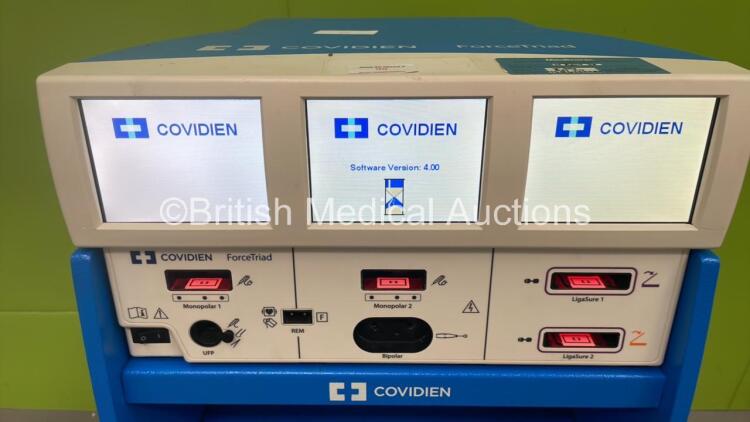 Covidien ForceTriad Electrosurgical / Diathermy Unit Software Version 4 ...