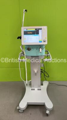 Aeonmed VG70 Ventilator *Mfd - 2020* Running Hours 854h 11m on Stand with Hoses (Powers Up)