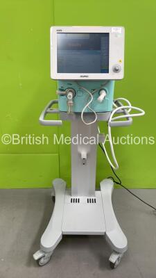 Aeonmed VG70 Ventilator *Mfd - 2020* Running Hours 0h 19m on Stand with Hoses (Powers Up)