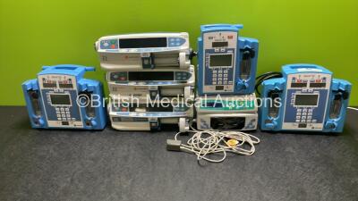 Job Lot Including 1 x B.Braun Infusomat Space (Powers Up) 3 x Carefusion Alaris CC Syringe Pumps (All Power Up) 3 x Carefusion Alaris SE Pumps and 1 x Smiths Medical Autocorr Oximeter *453327 / 4039938*