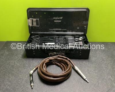 Anspach XMax Surgical Drill with Hose and 4 x Attachments in Tray