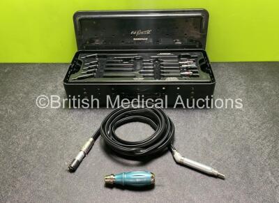 Anspach eMax 2 Plus Handpiece with Hose, Anspach Speed Reducer and 3 x Attachments