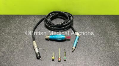 Anspach eMax 2 Plus Handpiece with Hose, Anspach Speed Reducer and 3 x Attachments