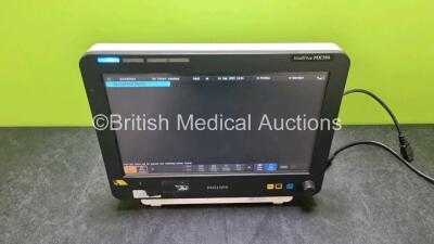 Philips IntelliVue MX700 Touch Screen Patient Monitor *Mfd - 2012* (Powers Up) Software Version H.15.45 *SN DE12504124*