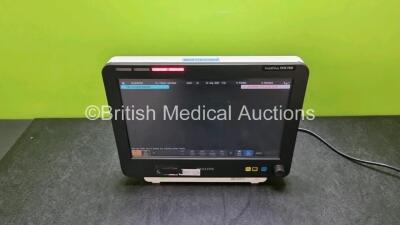 Philips IntelliVue MX700 Touch Screen Patient Monitor *Mfd - 2012* (Powers Up, Slight Damage to Casing - See Photos) Software Version H.15.45 *SN DE12504136*