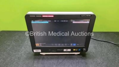 Philips IntelliVue MX700 Touch Screen Patient Monitor *Mfd - 2012* (Powers Up Slight Damage to Casing - See Photos) Software Version H.15.45 *SN