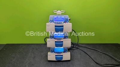 3 x Fresenius Kabi Volumat MC Agilia Infusion Pumps (All Power Up)