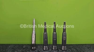 Job Lot Including 3 x Aesculap Drill GD450M Attachments and 1 x Aesculap GB533R Drill Attachment