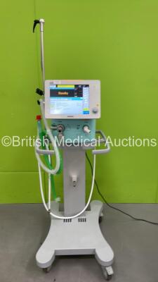 Aeonmed VG70 Ventilator *Mfd - 2020* Running Hours 12h 51m on Stand with Hoses (Powers Up)