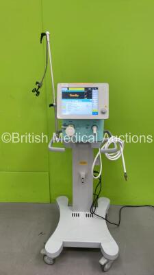 Aeonmed VG70 Ventilator *Mfd - 2020* Running Hours 198h 39m on Stand with Hoses (Powers Up)