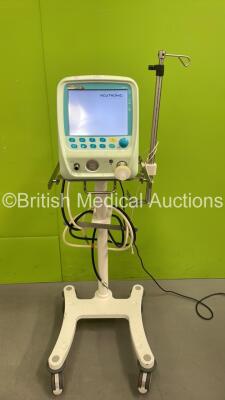 Acutronic fabian HFO Ventilator on Stand Software Version fabian HFO 5.1.2 with Hoses (Powers Up) *S/N AH17AB-00432*