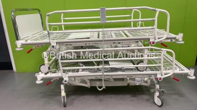 2 x Linet Pegasus Egerton Electric Hospital Beds with 1 x Controller (Both Power Up)*CH*