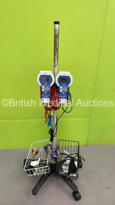 Delfi PTS Portable Tourniquet System on Stand with Hoses (Powers Up) *S/N 2009=2694*