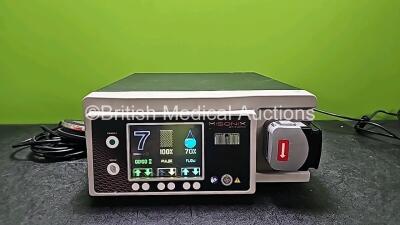 Misonix Ultrasonic Surgical Aspiration System with Footswitch Ref BCM-GN E-BC06 (Powers Up, Cracked Screen - See Photo) *SN BC-1704-2017*