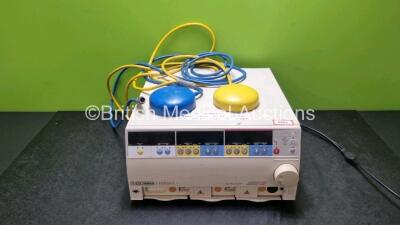 Eschmann TD850 Electrosurgery Unit (No Power) with 2 x Footswitches *SN 850A6F1071*