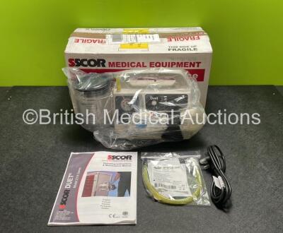 Sscor Duet Suction Unit with Accessories in Box (Like New)