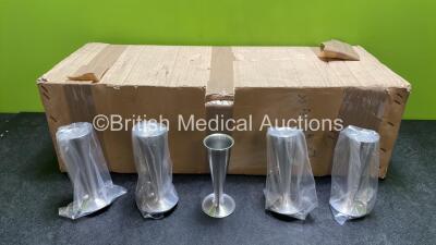 Approximately 40 Aluminium Foetal Heart Stethoscopes (Like New)