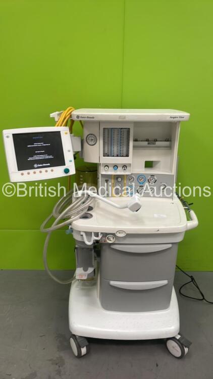 Datex-Ohmeda Aespire View Anaesthesia Machine Software Version 06.20 with Bellows and Hoses (Powers Up) *S/N APHQ00116*