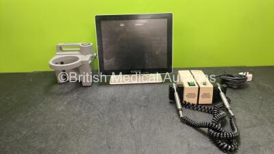 Mixed Lot Including 1 x DeVilbiss Homecare Suction Unit, 1 x IDEXX Monitor (Damaged Screen-See Photo) 1 x Welch Allyn Model 74716 Transformer (Missing Dial and Attachments)