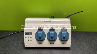 Philips M2720A Avalon CTS Fetal Transducer System (Powers Up) with 1 x Philips M2725A TOCO Transducers and 2 x Philips M2726A US Transducer