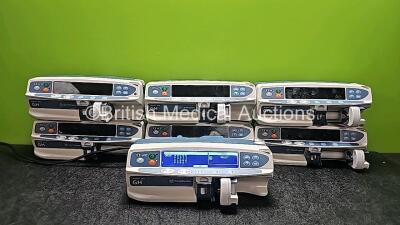 7 x CareFusion Alaris Plus GH Syringe Pumps (All Power Up)